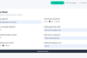 AgentGuard Lite - AI Agent Governance Studio