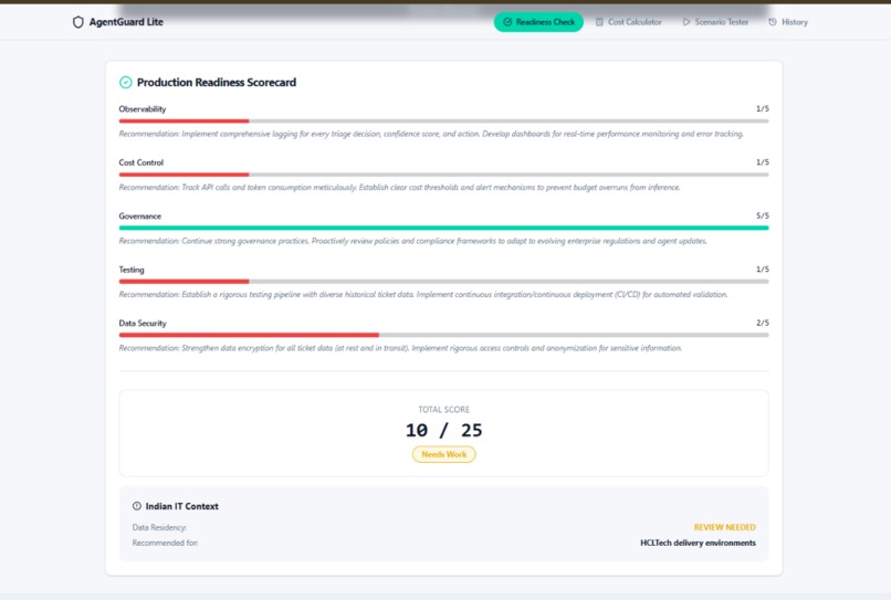 AgentGuard Lite - AI Agent Governance Studio – screenshot 2