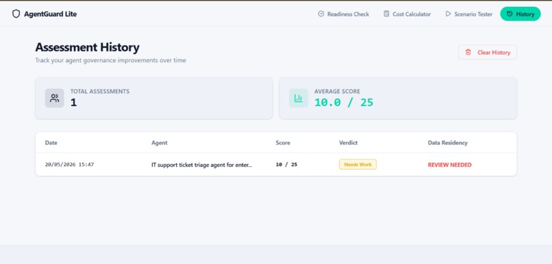 AgentGuard Lite - AI Agent Governance Studio – screenshot 6
