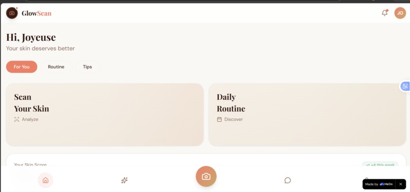 GlowScan – screenshot 1