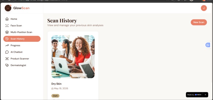 GlowScan – screenshot 2