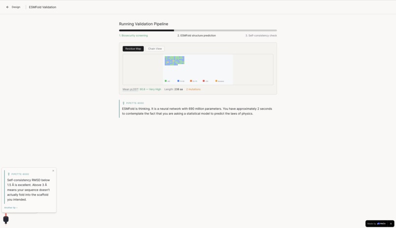 FoldCraft - edge bio lab and simulation – screenshot 1
