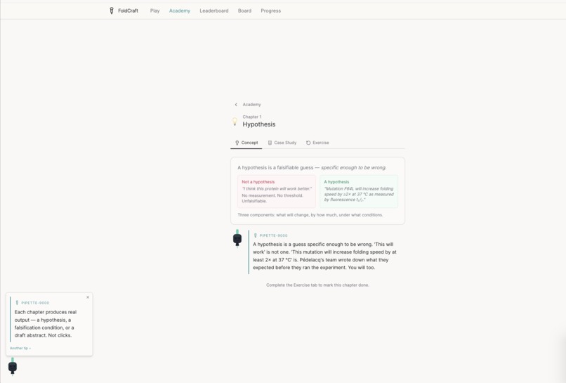 FoldCraft - edge bio lab and simulation – screenshot 5