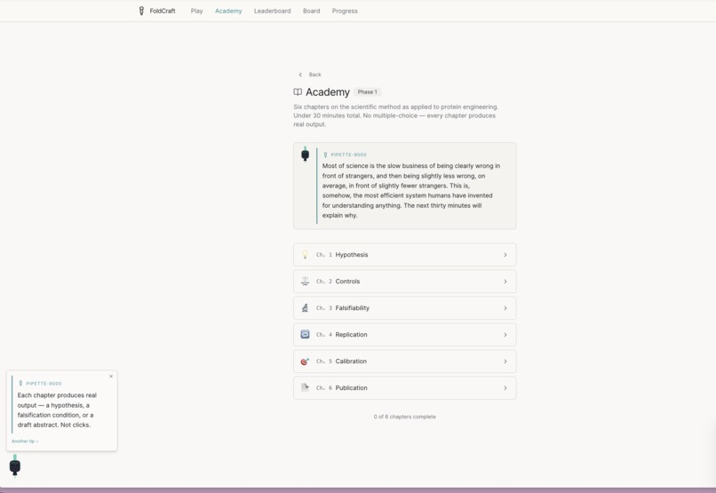 FoldCraft - edge bio lab and simulation – screenshot 6