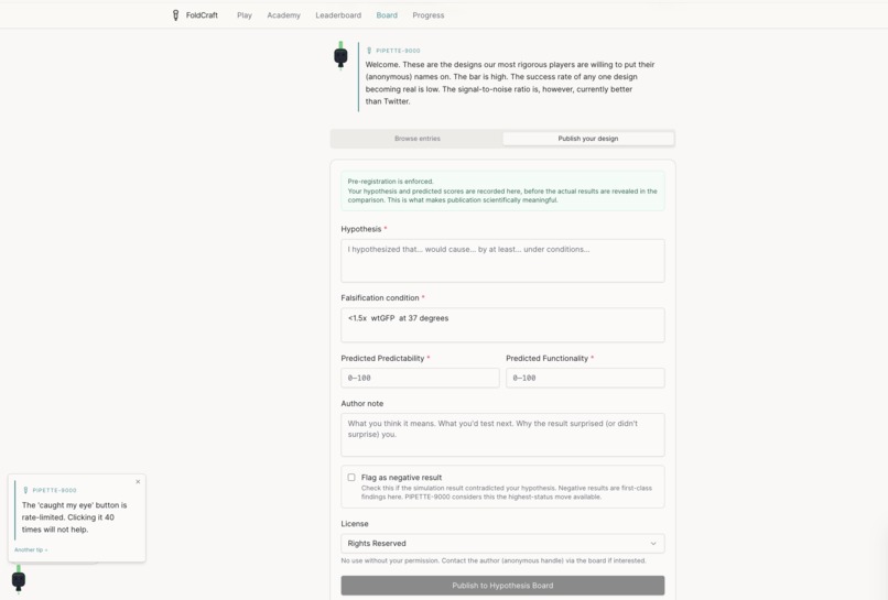 FoldCraft - edge bio lab and simulation – screenshot 10
