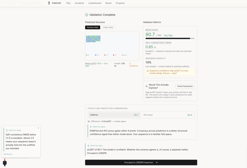 FoldCraft - edge bio lab and simulation – screenshot 13