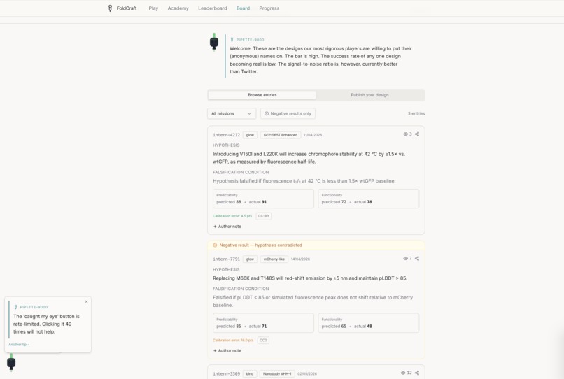 FoldCraft - edge bio lab and simulation – screenshot 14