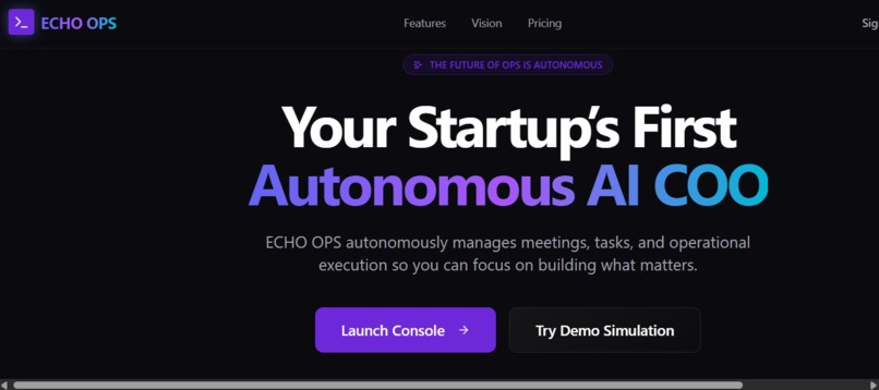 ECHO OPS – screenshot 1