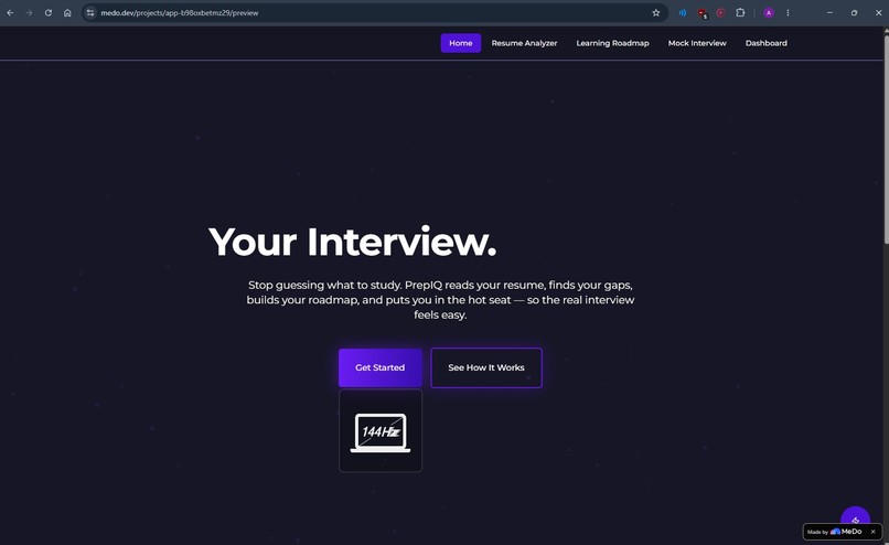 PrepIQ: Your AI-Powered Tech Interview Prep Platform – screenshot 3