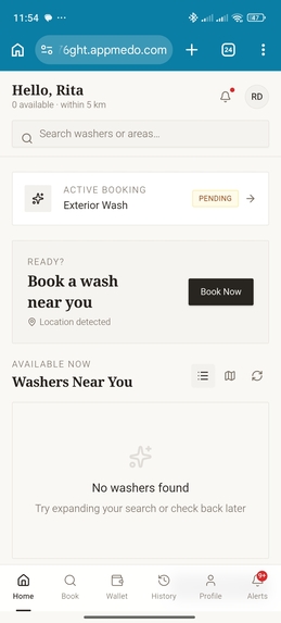 On-Demand Car Wash App – screenshot 5