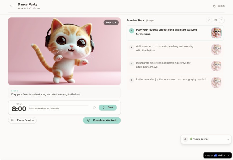 Kawaii Workout! – screenshot 4