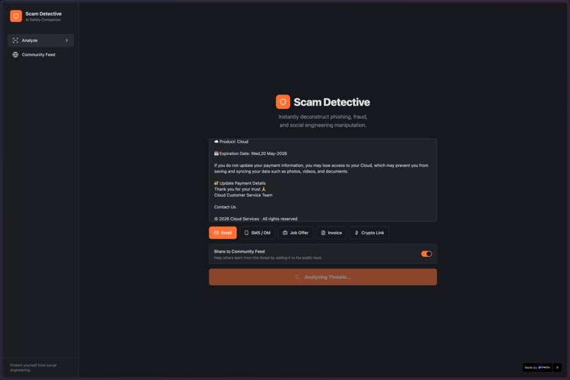 Scam Detective ∙ AI Safety Companion – screenshot 3