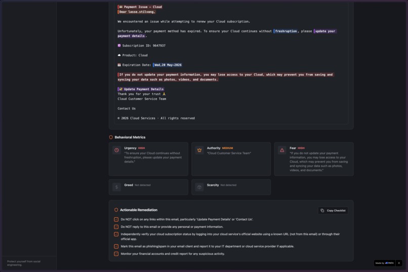 Scam Detective ∙ AI Safety Companion – screenshot 5