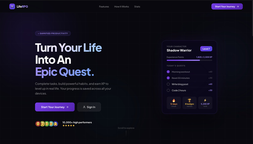 Life-RPG – screenshot 1