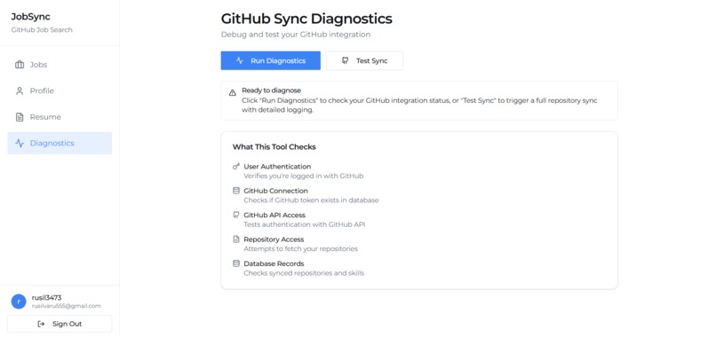 JobSync – screenshot 3