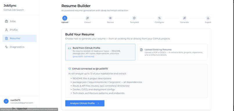 JobSync – screenshot 5
