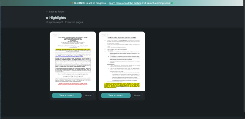 Quietnets – screenshot 5