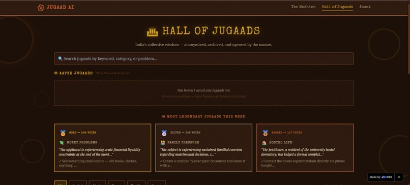 Jugaad AI — The Great Indian Problem-Solving Machine – screenshot 4