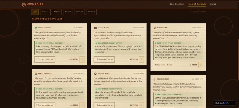 Jugaad AI — The Great Indian Problem-Solving Machine – screenshot 5