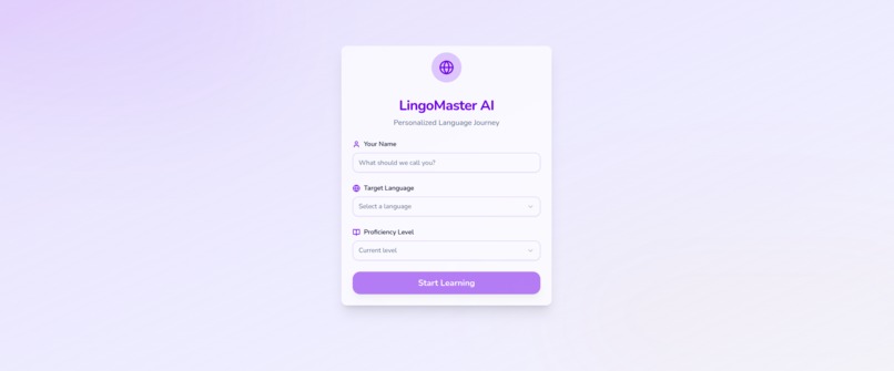 LingoMaster AI – screenshot 1