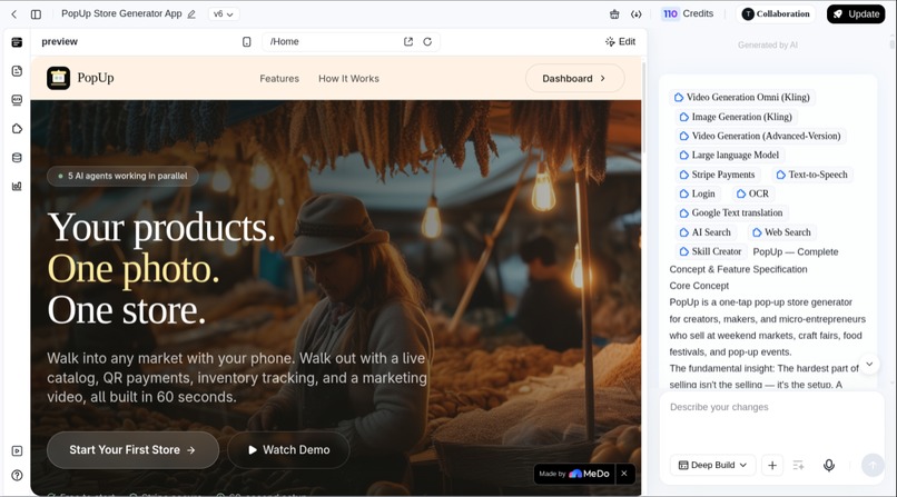 PopUp – screenshot 2