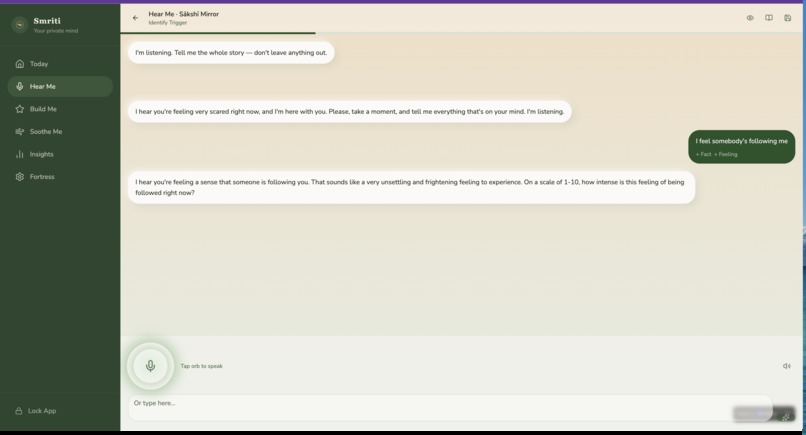 Smriti — Your Companion – screenshot 3