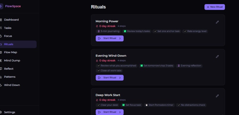 FlowSpace – screenshot 3