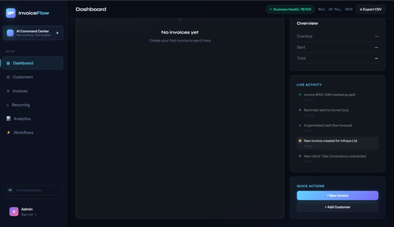 invoiceflow – screenshot 1