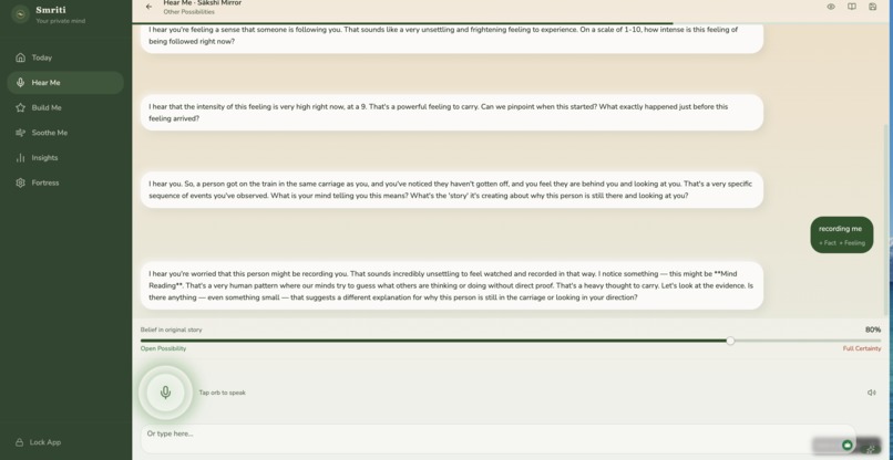 Smriti — Your Companion – screenshot 4