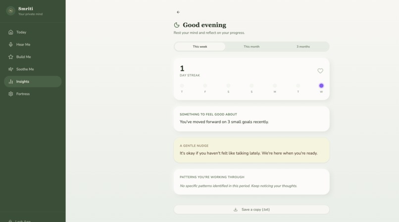 Smriti — Your Companion – screenshot 13