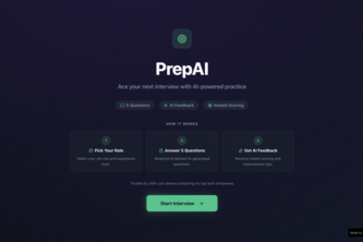 PrepAI — Interview Coach