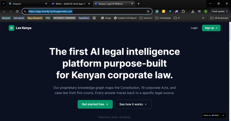Lex Kenya – screenshot 1