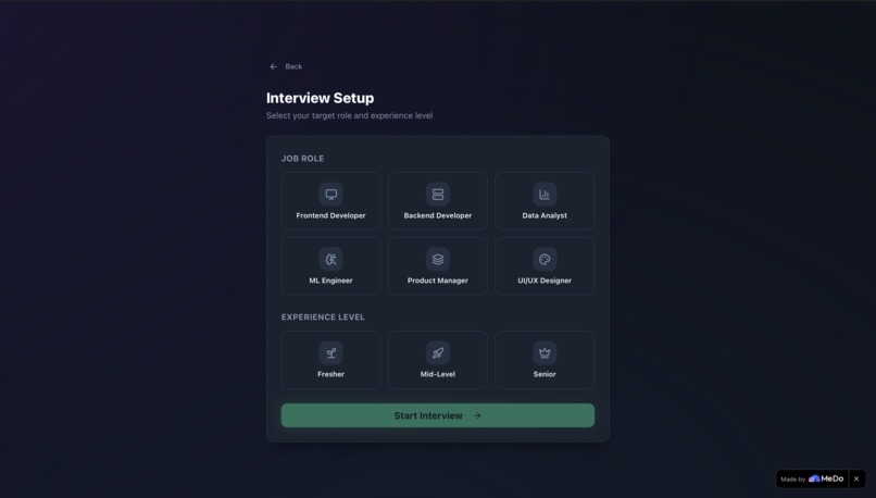 PrepAI — Interview Coach – screenshot 2