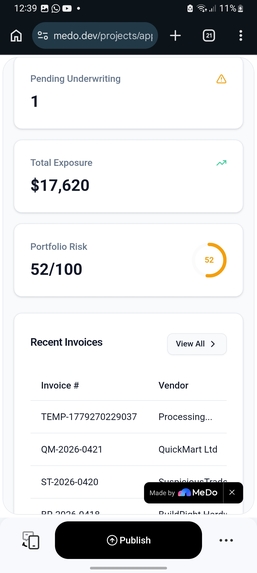 InvoiceFlow – screenshot 2