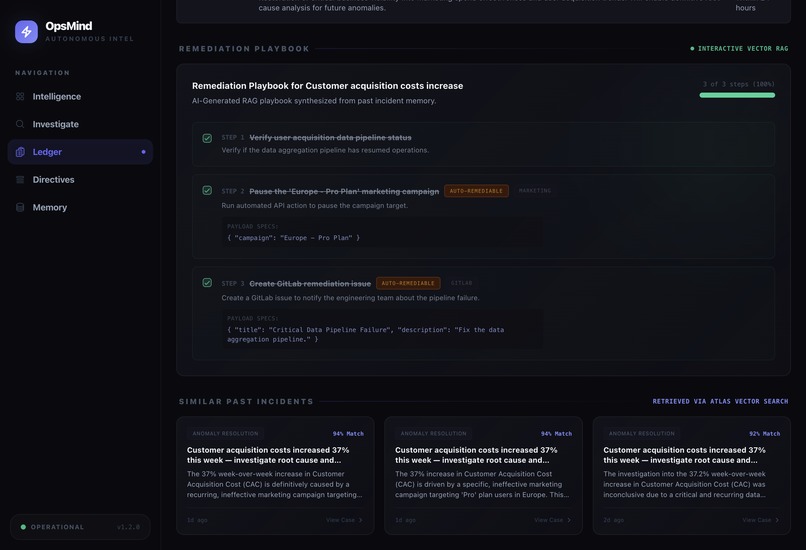 OpsMind – screenshot 4