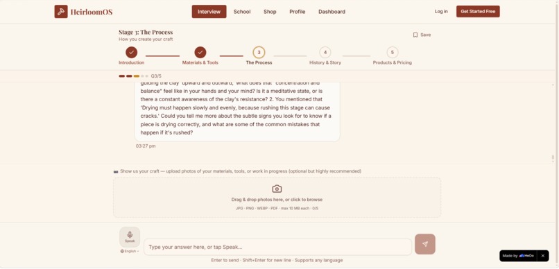 HeirloomOS – screenshot 3