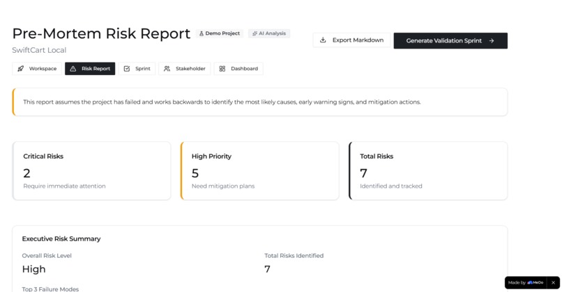 LaunchLane Risk Engine – screenshot 5