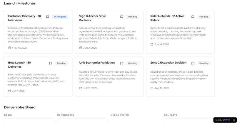 LaunchLane Risk Engine – screenshot 7
