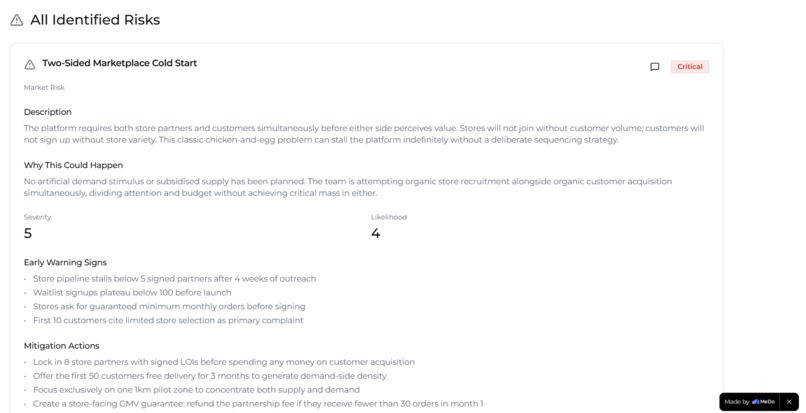 LaunchLane Risk Engine – screenshot 12