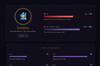 LifeQuest — Your Real Life as an RPG