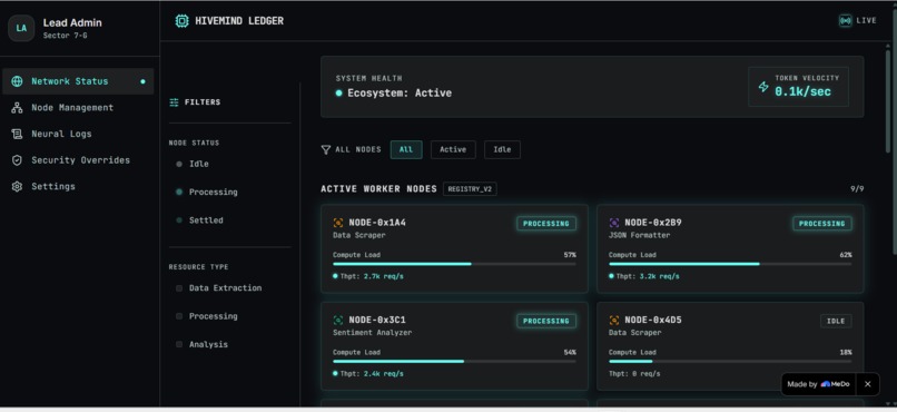 Hivemind Ledger – screenshot 1