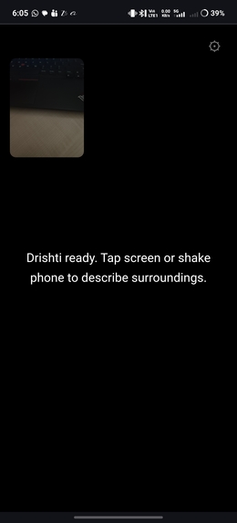 Drishti - AI Vision Assistant for the Blind – screenshot 3