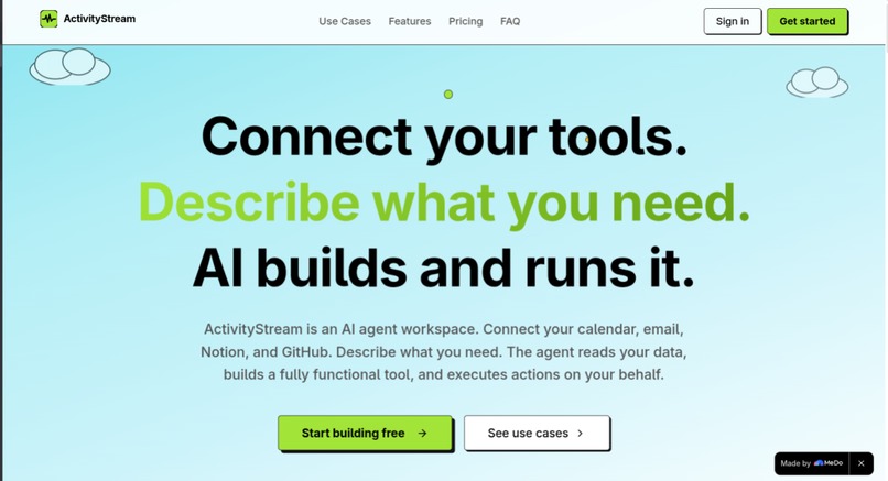 ActivityStream – screenshot 1