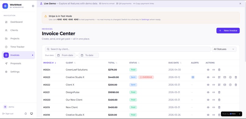 WorkNest – screenshot 3