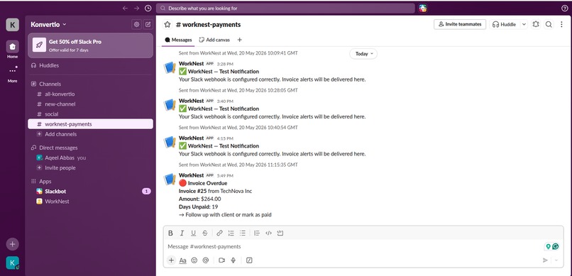 WorkNest – screenshot 5