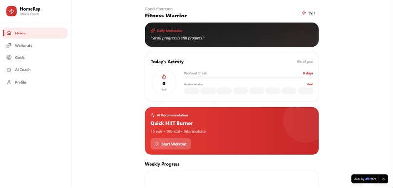 HomeRep – screenshot 1