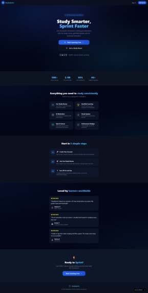 StudySprint – screenshot 1