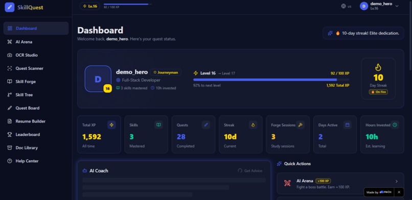 SkillQuest – screenshot 2
