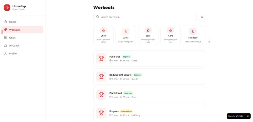 HomeRep – screenshot 2
