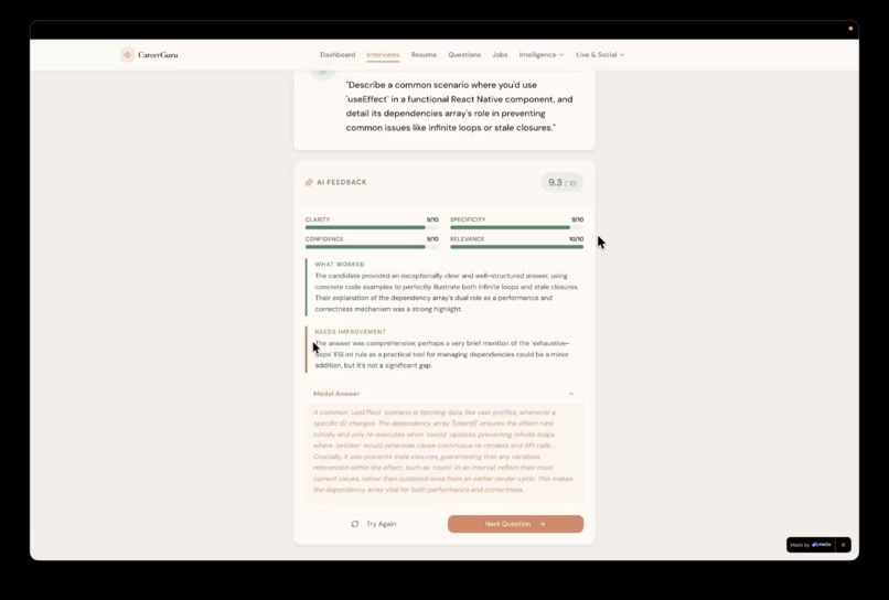 CareerGuru – screenshot 3